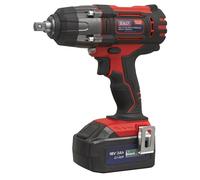 Sealey sans Fil Clé à Impact 18V 3Ah Lithium-Ion 1.3cmSq Lecteur CP400LI