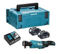Clé à cliquet 18 V Li-Ion 3/8" 1/4" 47,5 Nm (2x3,0 Ah) en MAKPAC - MAKITA DWR180RFJ