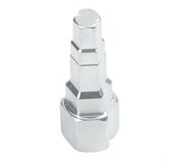 liquet 3/8" - Outil de douille en acier au chrome vanadium pour pompage de soupape - Entretien CA - Extension et démontage de tuyaux en cuivre - Argent