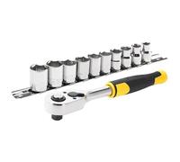 liquet 3/8" Stanley 72 dents + 10 douilles