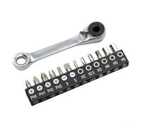 liquet à double extrémité de 94 mm avec géométrie optimisée du bras de levier pour un meilleur contrôle et une distribution constante du couple (D)