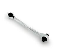 Clé à cliquet à tête flexible 4 en 1 - 4/5 et 6/8 mm, acier(4x5-6x8mm)