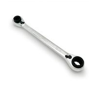 Clé à cliquet à tête flexible 4 en 1 - 4/5 et 6/8 mm, acier(8x9-10x11mm)