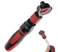 Clé à cliquet - Clé à douille ergonomique de 9,5 mm, tête pivotante ergonomique à 72 dents, douille réversible en acier pour entretien de vélo, moto, maison, projet industriel