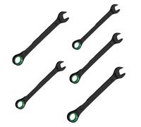 Clé À Cliquet D'extrémité De Boîte Mécanisme Automatique Leviers Optimisés Clé Poignée Pour Un Serrage Sans Effort Des Boulons Jeu Clés Cliquet 5 Pièces/4 Pièces Industrielles