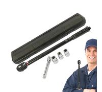 Clé à Cliquet Dynamométrique 13mm,Clé Mixte et Plate | Libération Rapide avec Douille pour Vélo Moto Camion et Chantier