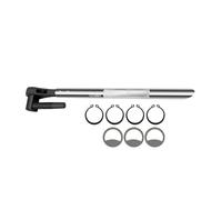 Clé à cliquet efficace - Double tête - Grands cliquets avec douille et design rotatif à 360 ° - Pour les constructeurs dans des espaces restreints