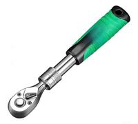 liquet en chrome vanadium avec système d'engrenage à 72 dents, bras extensible et poignée ergonomique antidérapante (C)