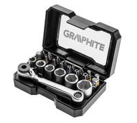 Clé à cliquet - GRAPHITE - 56H610 - Kit de base - Acier allié - Compact et léger