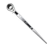 Clé à cliquet industrielle en acier pour boulons de 17-19 mm/19-22 mm pour mécaniciens et amateurs d'automobile