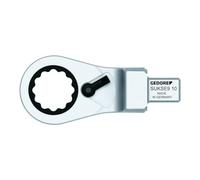 Gedore 2827778 Clé mixte à cliquet à enficher 19 mm