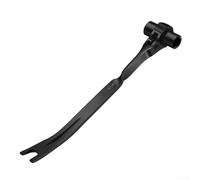 Clé à cliquet multifonction avec double douille 18 mm et 19 mm et levier pour inverser la direction conçue pour une utilisation robuste et portable