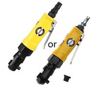 Clé à cliquet pneumatique légère de 6,35 mm avec prise en main douce, bon contrôle, accès facile dans les zones restreintes. Outil