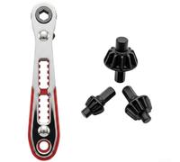 liquet pour mini cliquet, 36 dents, réversible, entraînement 6,35 mm, compacte pour les espaces restreints, fonte (B)