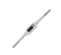 Clé à cliquet pour porte-taraud Support de robinet à cliquet à poignée en T réglable, ensemble de perceuse à clé, outils de taraudage manuel, embout de filetage de vis M3-M12(Screw Tap - 10Pcs)