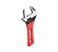 Clé à cliquet réglable de 1,5 cm - Clé à pipe à large ouverture - Clé antidérapante pour l'entretien de la plomberie - Pince à tuyau à cliquet robuste