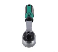 liquet réversible avec mécanisme 72 dents et libération rapide, compatible douilles 1/4", 3/8" et 1/2" (C)