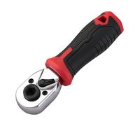 liquet réversible - Entraînement 0,6 cm avec bouton de dégagement | Mécanisme à engrenage fin à 72 dents avec arc oscillant à 5 degrés et poignée ergonomique, fente magnétique pour porte-embout