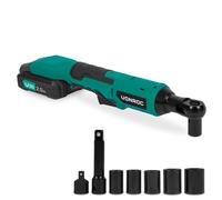 Clé à cliquet sans fil - 20V - 50Nm - avec jeu de 8 douilles | Avec batterie 2.0Ah et chargeur