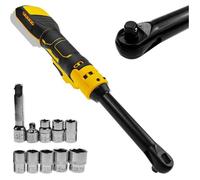liquet sans fil 3/8"" pour batteries Dewalt 20V col rallongé de 16cm 320 tr/min 80 N.m liquet électrique avec lumiè
