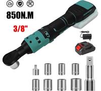 Clé à cliquet sans fil, couple de serrage de 850 Nm, utilisable d'une seule main, Avec 1XBattery