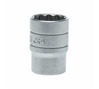 liquet - TENG TOOLS - 74312109 - Douille bi-hexagonale 30 mm - Acier chromé - Normes ISO9000