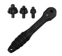 Clé à cliquet universelle en acier pour perceuse à main, mandrins, perceuse, clé à cliquet électrique, outil à main, ensemble à cliquet