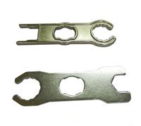 Clé à connecteur PV en métal pour prise solaire 1000 V 1500 V, outil à sertir multifonction de type T-Y, outil à main en aluminium galvanisé, ensemble de 2 pièces