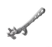 Clé à couvercle en alliage d'aluminium - Ouvre-seau robuste pour canettes, seaux et conteneurs métalliques, atelier et usage domestique, lot