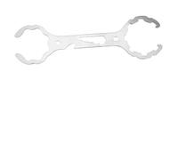 Clé à cylindre de gaz en acier inoxydable pour réducteurs de pression et boulons à tête hexagonale - Outil de valve multifonction de 21 cm avec fonction décapsuleur