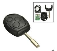 istance pour voiture - PZCC - 433 MHz - 3 boutons - Ford/Mondeo/Fiesta/Focus/KA/Transit - Transpondeur 4D60 - ABS