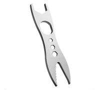 Clé à double extrémité 8 24 mm, conçue pour une fixation efficace et un travail de couple, fabriquée en acier pour une longue durée de vie (argenté)