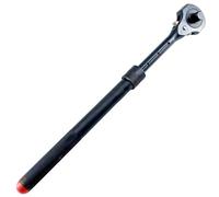 Clé à double tête 32 dents, cliquet réglable de 3/8" et 1/2", barre de disjoncteur avec poignée extensible, outil robuste pour réparation de voiture et travaux en magasin
