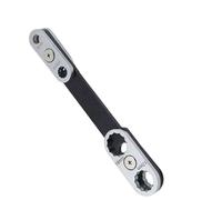 Clé à double tête modifiable 8 mesures standard Mécanisme tourbillonnant contre l'oxydation Acier doux Ergonomique Plusieurs tailles Écrou Expunger