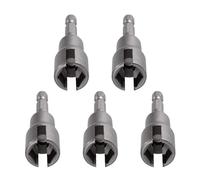 Clé à douille à boulon papillon 6,35 mm 6,35 mm Clé à douille hexagonale Écrou Tournevis électrique Clé à outils à main