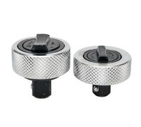 Clé à douille à cliquet, tournevis à cliquet compact réversible en acier, petit outil à main avec options d'entraînement 1/4", 3/8" et 1/2" (1-2)