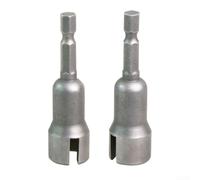 ouille à écrou papillon fendue 6,35 mm 6,35 mm robuste pour réparation de véhicule fente de 4 à 4,2 mm pour accès en forme de U en acier à haute teneur en carbone argenté