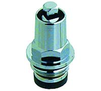 Clé à douille Aalberts Sepp partie supérieure 0001479 DN 15, laiton chromé, avec carré, 6,5 mm