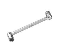 Clé à douille articulée 24 x 27 mm, design flexible, idéale pour accéder aux vis dans les espaces restreints et faciliter les travaux mécaniques.