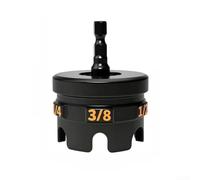 Clé à douille compatible avec 14, 38, 12 tiges filetées, conçue pour convertir une perceuse standard en outil de fixation efficace pour une utilisation sur chantier (A)