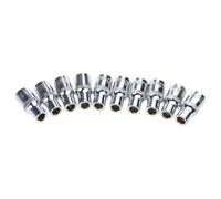 Clé à douille courte 1/4" 6 pans métrique 4 mm 14 mm pour usage professionnel