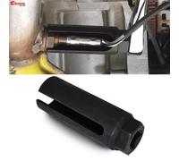 ouille de démontage de sonde lambda à oxygène 22 mm, noire, à embout étroit, kit d'outils automobiles, entraînement 1/2, fente 8 mm, en acier CR-V Black narrow mouth