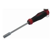 SAM Outillage Clé à douille emmanchée 292P-10-FME pour vis à accès limité, clip Inox, 10 mm