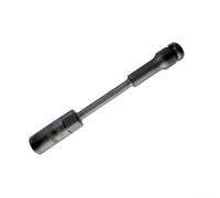 Clé à douille extra longue et fine de 200 mm de long avec écrou hexagonal de 8 à 19 mm avec technologie d'angle de rayon pour un entretien automobile durable (17 mm)