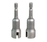 ouille fendue hexagonale 1/4 en alliage d'acier haute dureté pour écrous papillon 4,0-4,2 mm, accessoire de réparation automobile