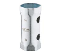 Clé à douille - GROHE - 19332000 - Ø 34 mm - Ø 32 mm - Métal chromé