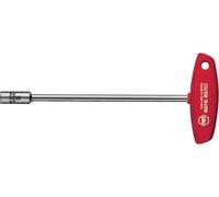 Clé à douille hexagonale 336 SW 16mm lame-L.125mm version manche 1K avec poignée transversale WIHA