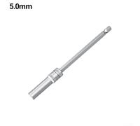 Clé à douille hexagonale de 4 à 14 mm avec tige de 1/4 pour perceuse électrique et utilisation mécanique, alliage d'acier traité thermiquement et stable (5,0 mm)