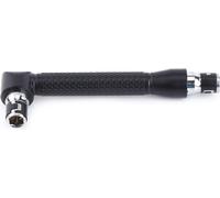 Clé à douille hexagonale double tête pour embouts de tournevis Outil à main en forme de L 1/4 pouce