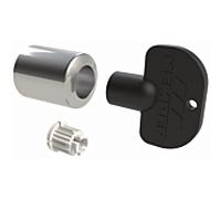 clé à douille Kemper Frosti partie supérieure 5740000100 chrome, avec clé, pour toutes les dimensions nominales